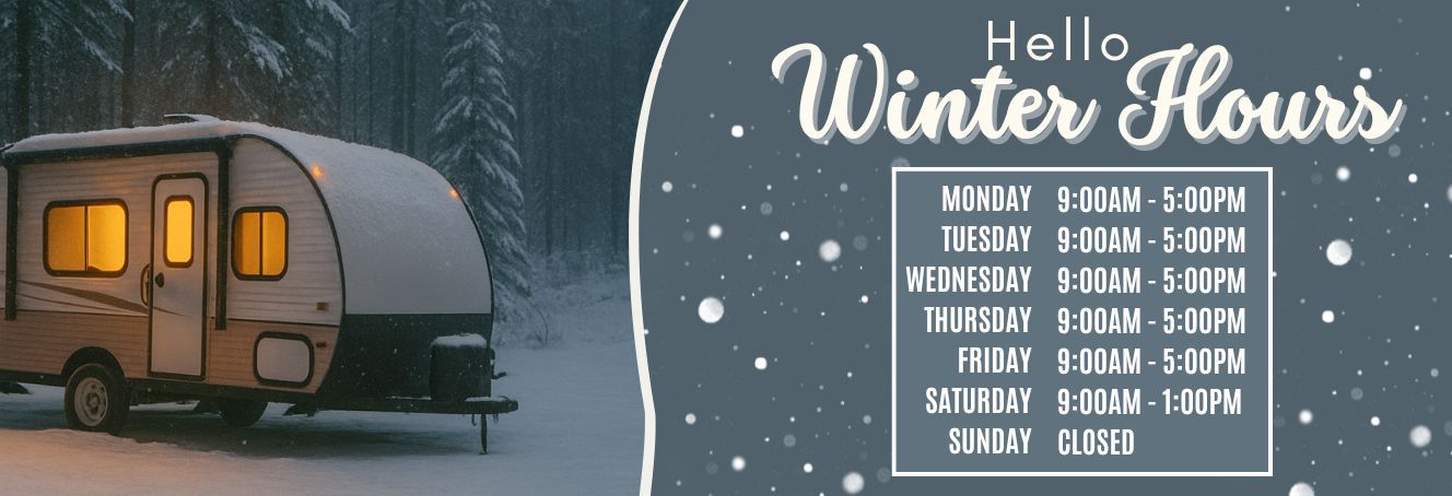 winter hours 2025 - Slide Image